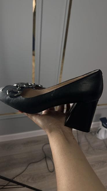 женская обувь лоферы: Туфли женские S. Fioretti - Цвет: черный - Форма мыска: квадратный - — 4