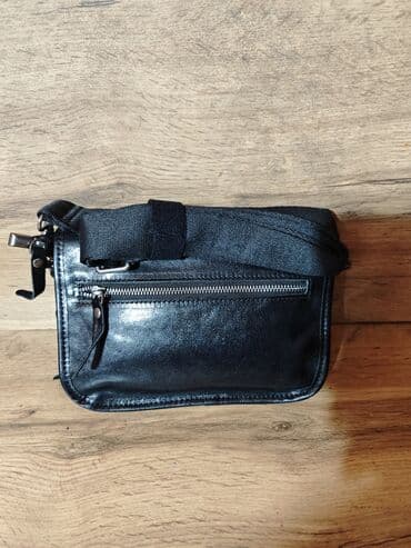 сумка и кошелек набор: Барсетка, Материал: Натуральная кожа, Новый — 4