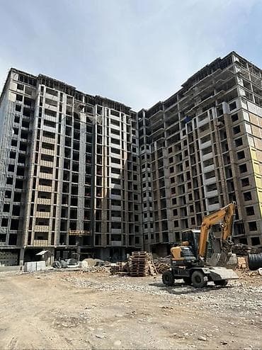 квартира арендв: 1 комната, 42 м², Ала-Арча ТРЦ Элитка, 14 этаж, ПСО (под самоотделку) — 5