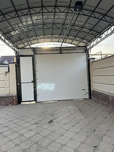 argus security systems: Секционные гаражные и въездные ворота с калиткой и автоматикой - Тип — 2
