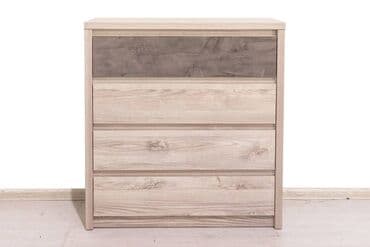 офисные мебели: Комод 4Я Джаз, Каштан найбори Светлый, Анрэкс (Беларусь) Удобный и — 3