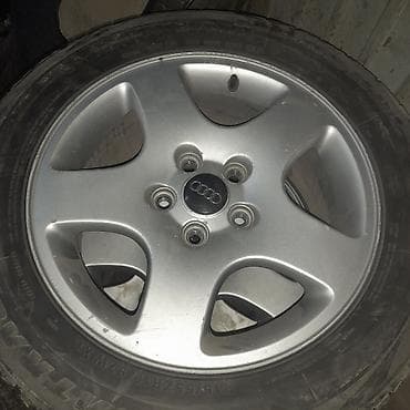 авто диски: Колеса в сборе 215 / 55 / R 16, Комплект, Литые, отверстий - 5 — 1