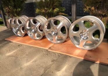 зимние шины на ниву 21214: Колеса в сборе 235 / 45 / R 17, Лето, Б/у, Комплект, Легковые, Литые, отверстий - 5 — 8