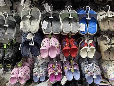 крокс шлепки мужские: Сабо, 32, 33, 34, Crocs, Новый, цвет - Белый, Бесплатная доставка — 3