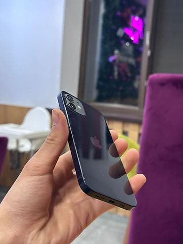 IPhone 12, Б/у, 64 ГБ, Черный, 78 % at lalafo.kg IPhone 12, Б/у, 64 ГБ, Черный, 78 %