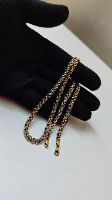 продаю золотую цепочку: Золотая цепочка с плетением «Роза». Плетение создает прочный и — 1