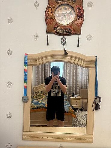 фас: Спальный гарнитур, Б/у, Двуспальная кровать, Комод, Трюмо, Белоруссия — 6