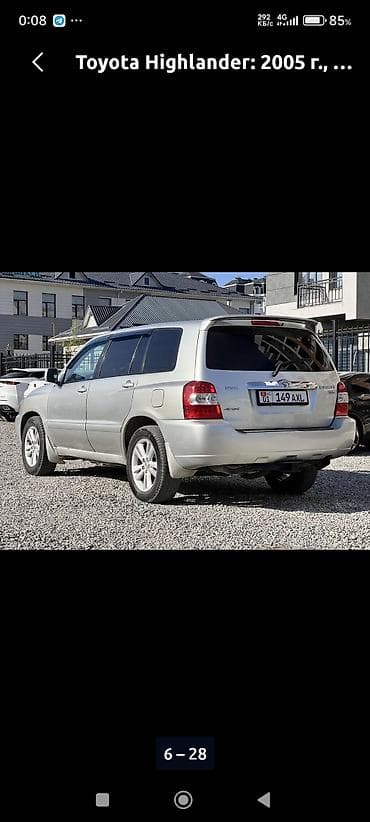 Toyota Highlander: 2005 г., 3.3 л, Автомат, Гибрид, Кроссовер — 5