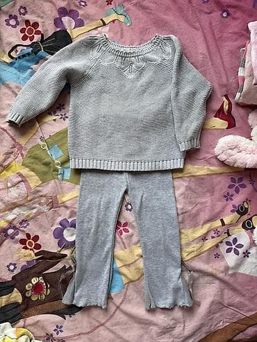 клёш: Комплект, түсү - Боз, Колдонулган — 1