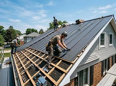 ремонт металлической крыши: Замена кровли Ремонт крыша Суу аккан крышаларды жасайбыз — 7