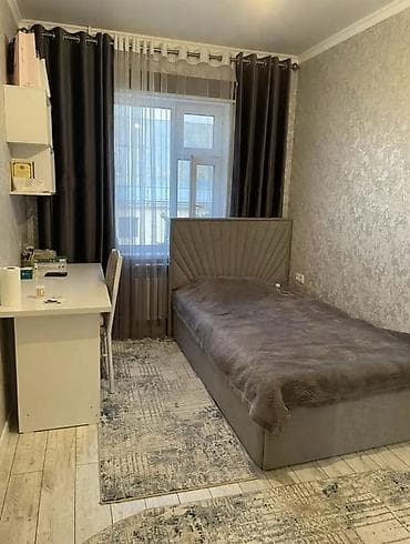 дешевле квартира: 3 комнаты, Джал мкр (в т.ч. Верхний, Нижний, Средний) Агентство недвижимости, Семейным, от 1 года, от 6 месяцев, С мебелью полностью — 4