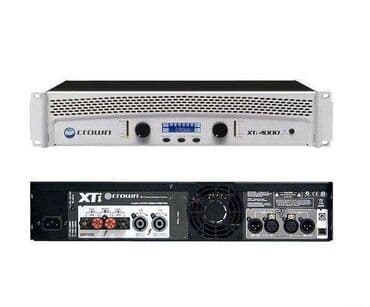 аппаратуру behringer: Усилитель Crown XTI 4000 Каждый усилитель серии XTI оборудован DSP — 2