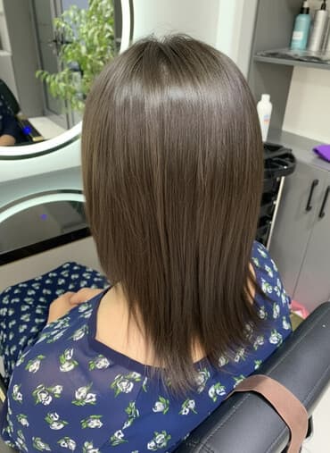 Услуга: выпрямление и восстановление волос