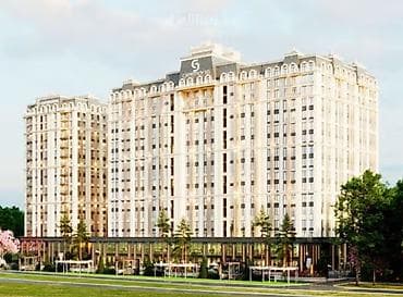 1 комната, 47 м², Аламедин-1 мкр Элитка, 8 этаж, ПСО (под самоотделку) — 1