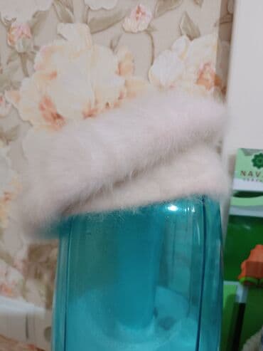 Балдардын кийим-кечелери жана бут кийимдери: Беретка для девочки 5-7лет Корея, ангорка. Дочка не стала носить, в — 5