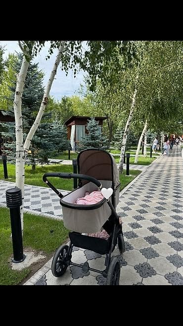мини гэлик 7: Коляска, Nuna, цвет - Коричневый, Б/у — 1