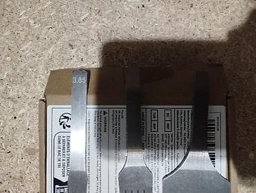 форма для бурчатки: Набор пробойников (вилки) из трёх штук,французский шов,шаг 3.85 мм — 5