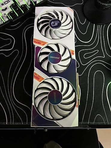 Комплектующие для ПК: Видеокарта для ПК, Б/у, GeForce RTX, 12 ГБ — 2