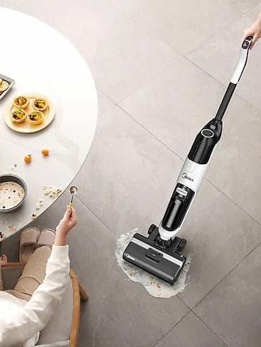 Тиричилик техникасы: Вертикальный пылесос-водопылесос Midea - Сухая и влажная уборка в — 6