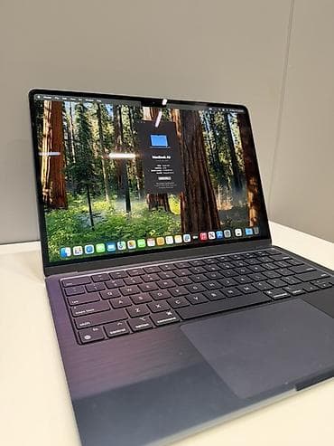 Apple (MacBook) ноутбуктары: Apple MacBook Air 13" (2024) в цвете Midnight. Характеристики: - Чип — 2