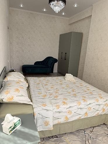 flat on rent: 1 комната, Душевая кабина, Постельное белье, Бытовая техника — 6