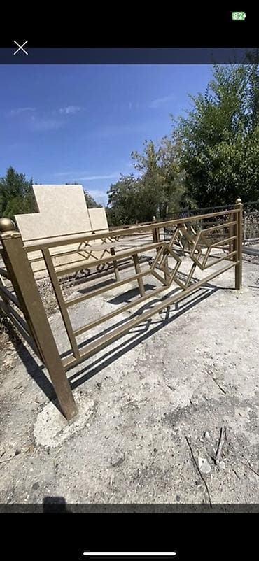 Кованые оградки для благоустройства участка захоронения - Материал at lalafo.kg Кованые оградки для благоустройства участка захоронения - Материал