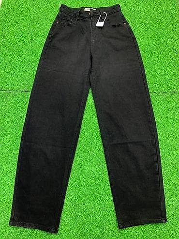 Эркектер кийими: Джинсы мужские/унисекс Варианты: 1) Серые джинсы из плотного денима с — 5