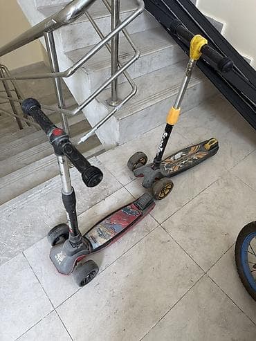 Детский самокат, Трёхколёсный