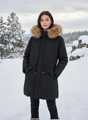 Жеке буюмдар: Детская зимняя парка PARTY KIDS - Цвет: черный - Длина: ниже бедра — 1