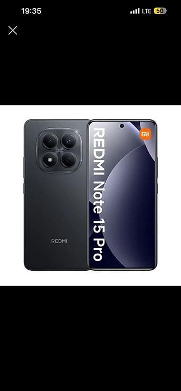 poco x8 pro: Redmi, Redmi Note 15 Pro, цвет - Черный — 1