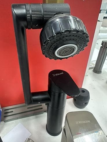 Үй жана бакча: Смеситель для умывальника/мойки с верхним душем-аэратором (бренд — 2