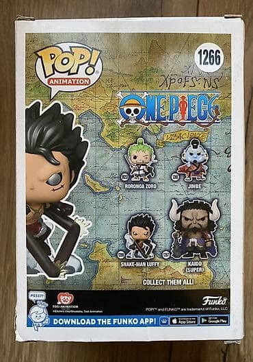 Купюры: Funko Pop! Animation — One Piece: Snake-Man Luffy (№1266) - Виниловая — 4