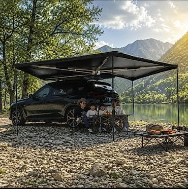 Транспорт: Автомобильная маркиза — комфорт и тень в любом месте! ☀️🚙 • Защита от — 2