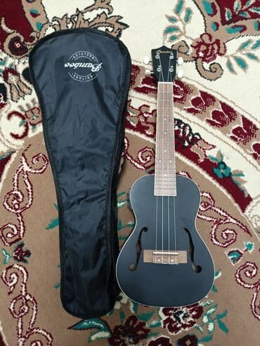 мини микрофон: Укулеле концерт с чехлом Есть встроенный тюнер и разъем для — 1
