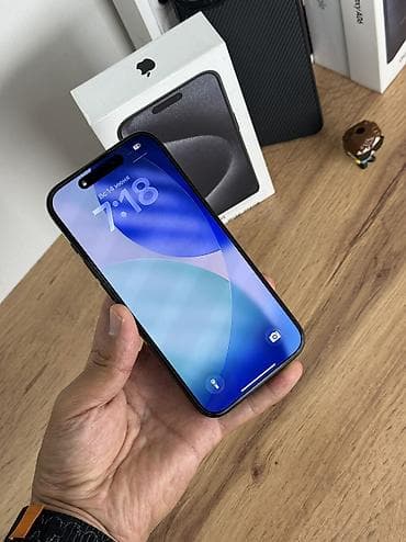 second tech: IPhone 15 Pro, Б/у, 256 ГБ, Black Titanium, Защитное стекло, Чехол, Кабель, 88 % — 4
