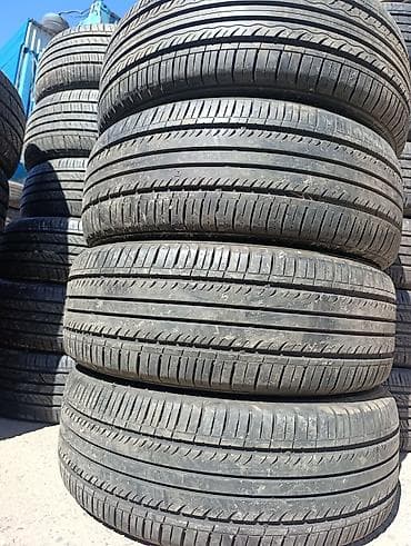 16 lt: Шины 215 / 60 / R 16, Лето, Б/у, Комплект, Легковые, Корея, Kumho — 1