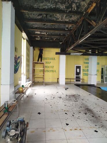 водоэмульсионные краски: Покраска кровли и металлоконструкций, фасадные работы. Что — 23