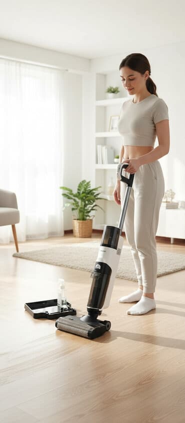 видео спиннер: Пылесос, Вертикальный, Смешанная — 1