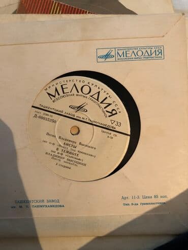 музыкальное оборудование бишкек: Грампластинки 33 — 4