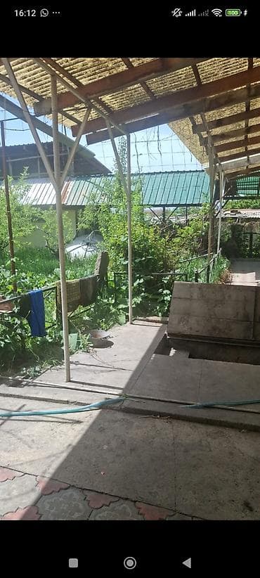 котеджи чолпон ата: Дом с крытым двором и отдельной закрытой зоной/навесом. - Одноэтажный — 7
