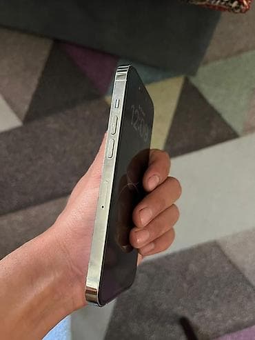 apple max: IPhone 14 Pro, Б/у, 128 ГБ, White Titanium, Защитное стекло, Чехол, 100 % — 7