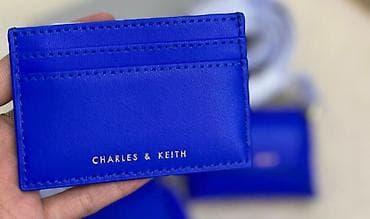 Клатчи: Мини-набор Charles & Keith в насыщенном кобальтовом цвете - — 2