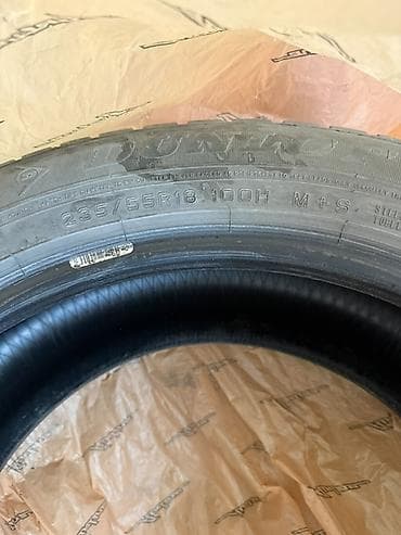 titan diski: Шины 235 / 55 / R 18, Лето, Б/у, Комплект, Внедорожные (АТ/МТ), Dunlop — 3