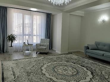 Квартиры: 2 комнаты, Ала-Арча ТРЦ Агентство недвижимости, Без подселения, от 1 года, С мебелью полностью — 2