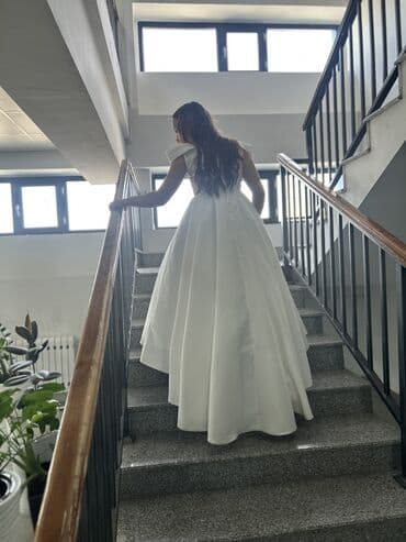 самокат детский бишкек цена: Детское платье, цвет - Белый, Б/у — 2