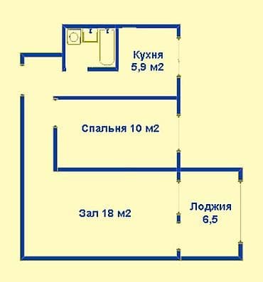 2 комнаты, Собственник, С мебелью полностью