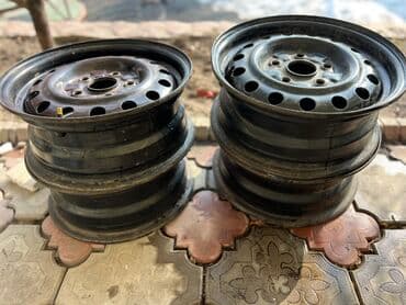 16 диски спринтер: Темир Дисктер R 14 Комплект, тешиктери - 5, Колдонулган — 3