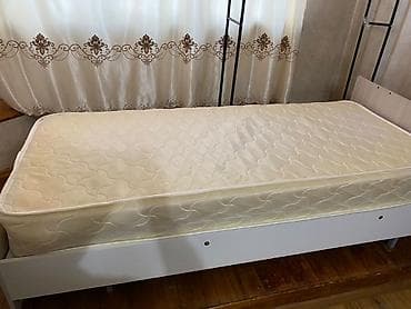 1 спальная кровать: Односпальная кровать, С матрасом, длина - 195 см — 1