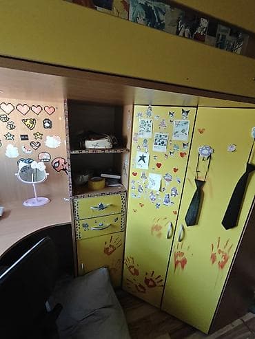 одежда для футбола: Детский/подростковый модульный комплекс «кровать-чердак» с рабочей — 2