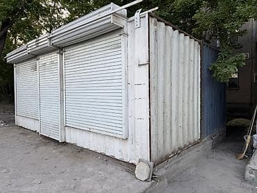 продаю контейнер лист: Павильон/киоск из морского контейнера с тремя рольставнями - — 2